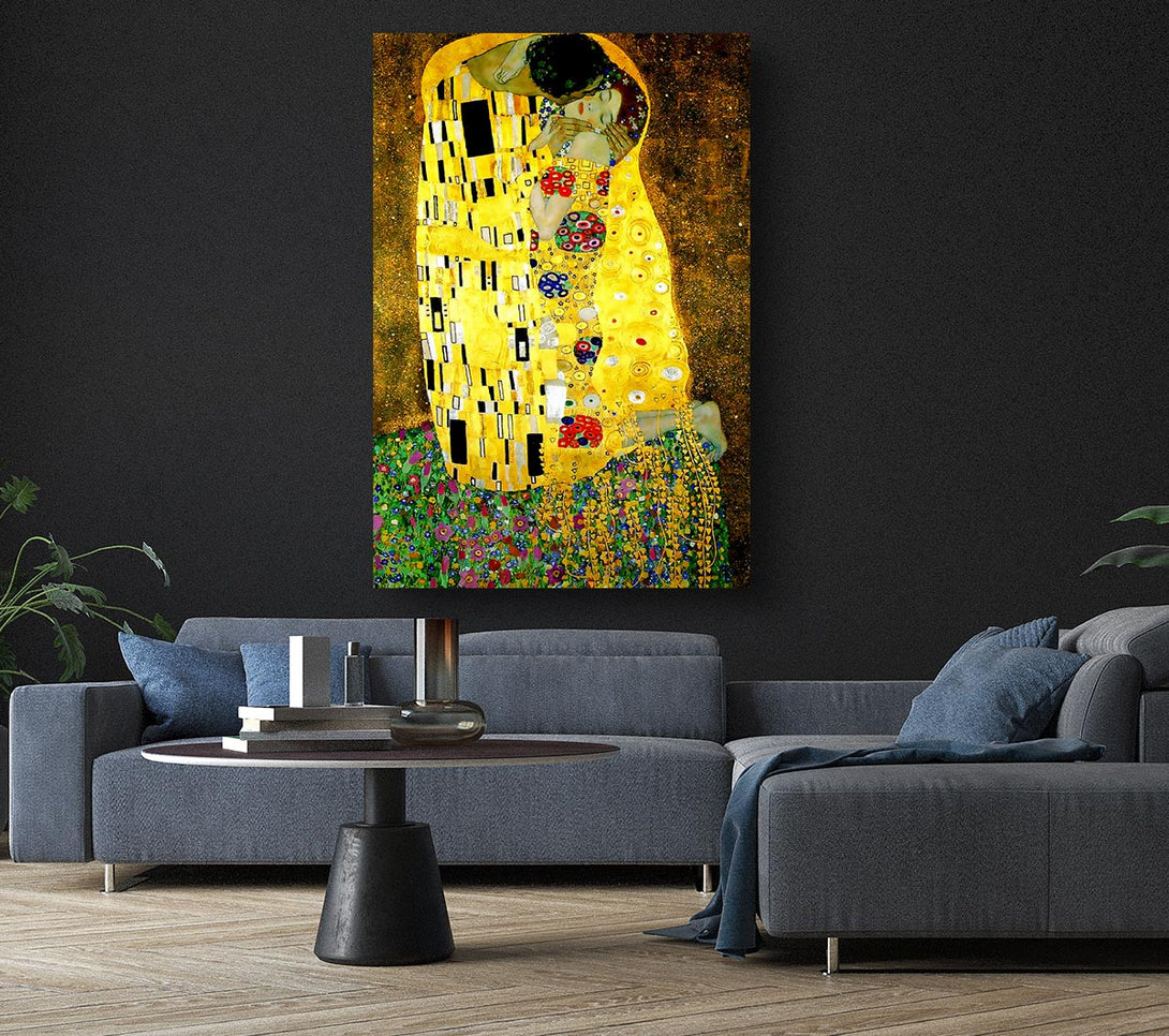 Picture of Klimt Kiss Canvas Print Wall Art