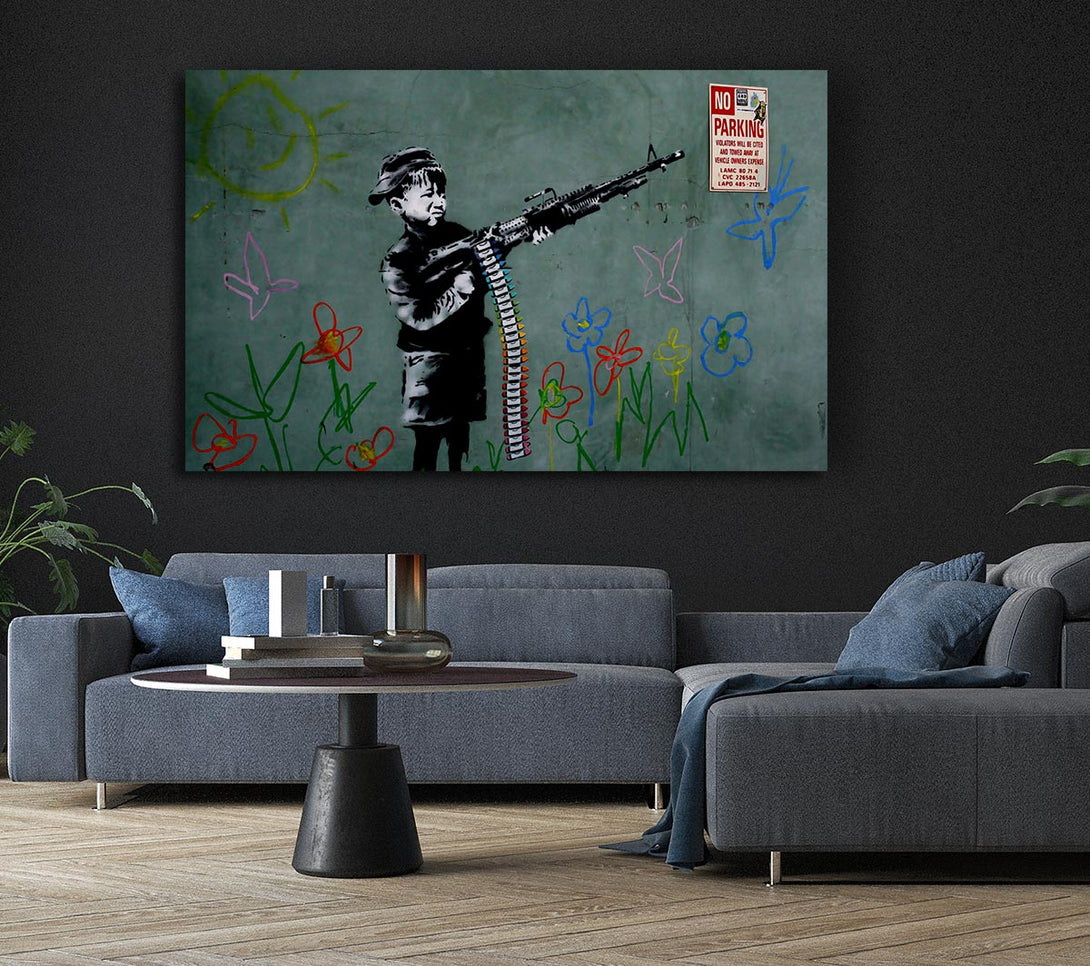 Picture of Traffic Warden Canvas Print Wall Art