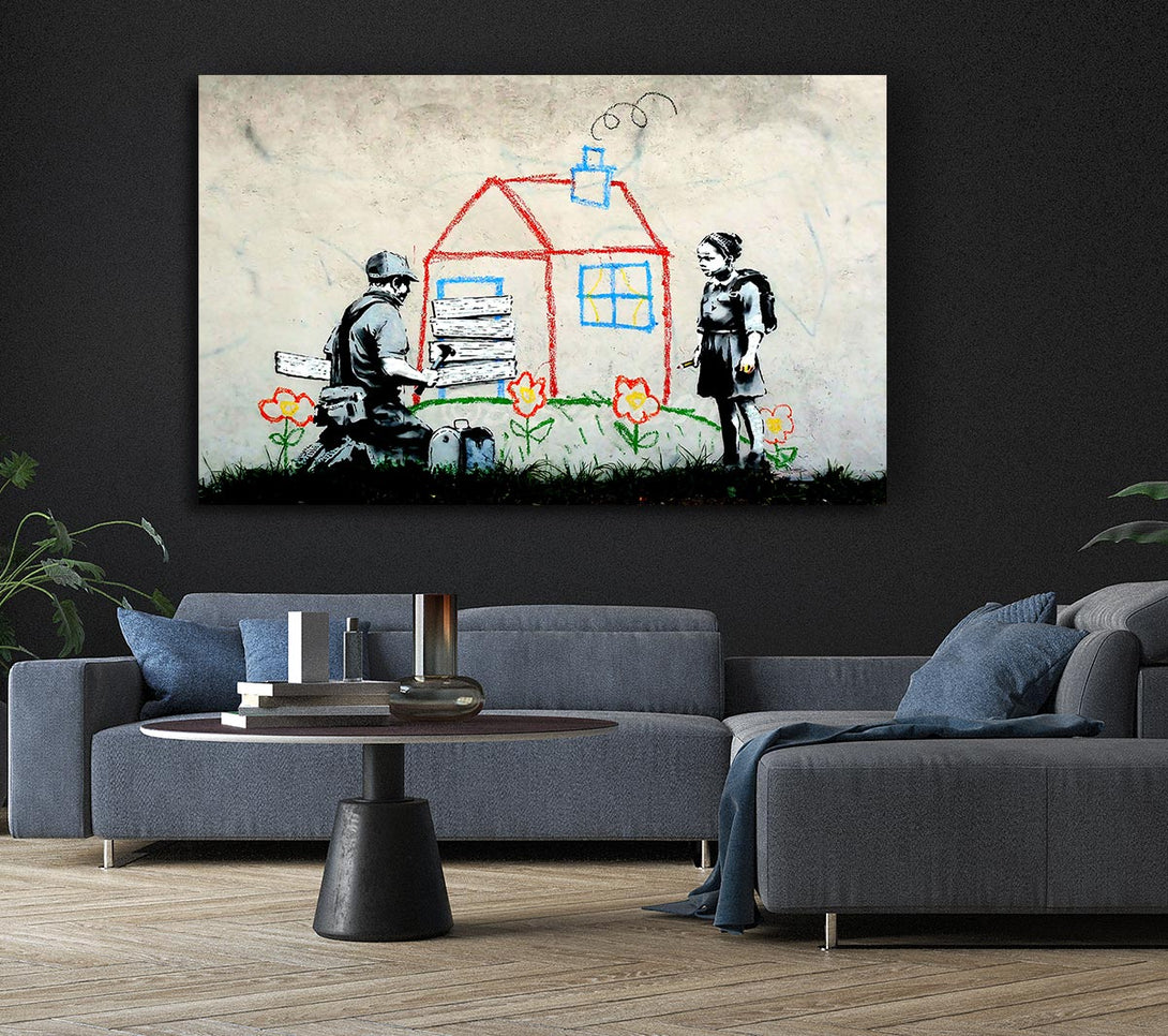 Picture of Volunteers Canvas Print Wall Art