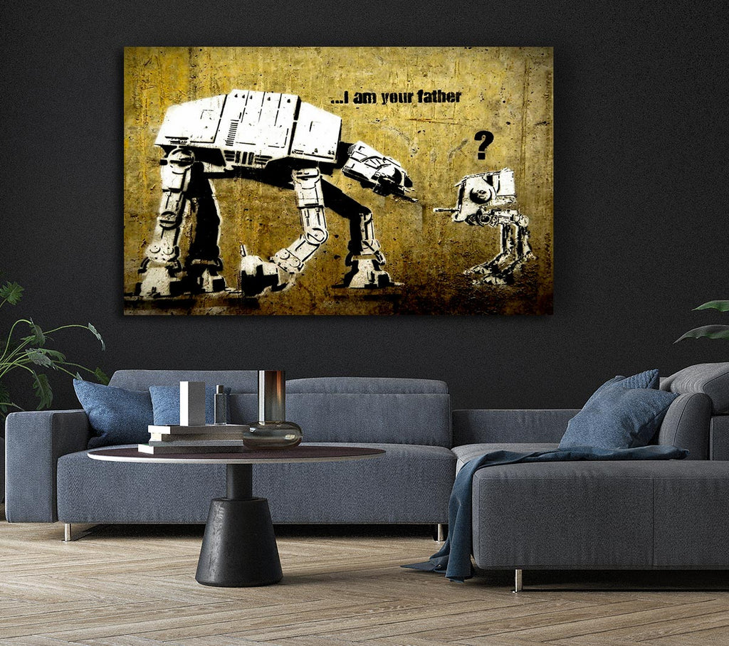 Picture of I Am Your Father Canvas Print Wall Art