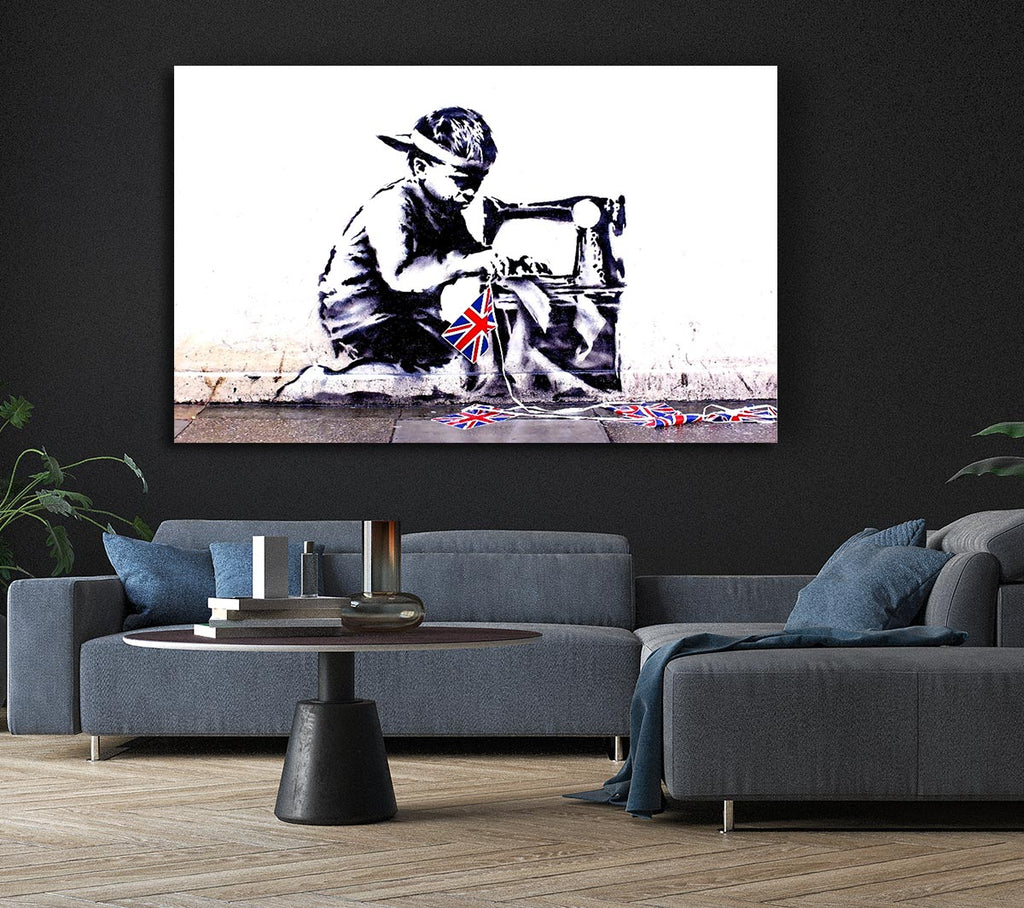 Picture of British Empire Canvas Print Wall Art