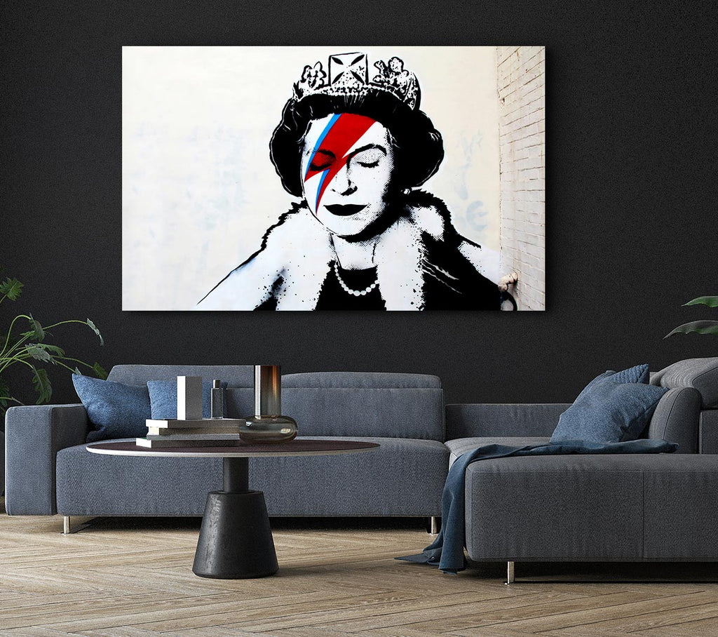 Picture of Queen Bowie Canvas Print Wall Art