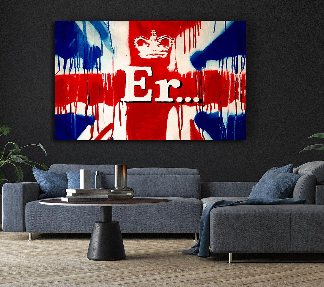 Picture of Er Flag Canvas Print Wall Art