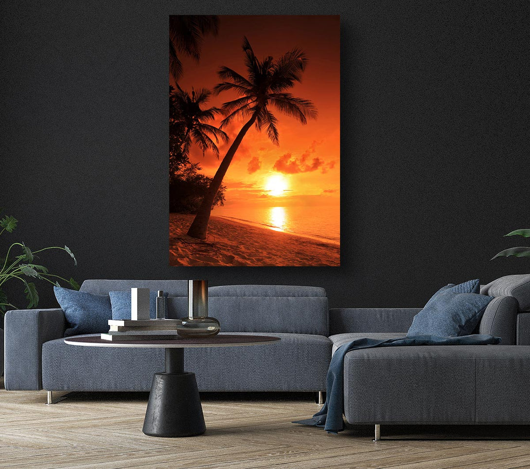 Picture of Thailand Sunset Canvas Print Wall Art