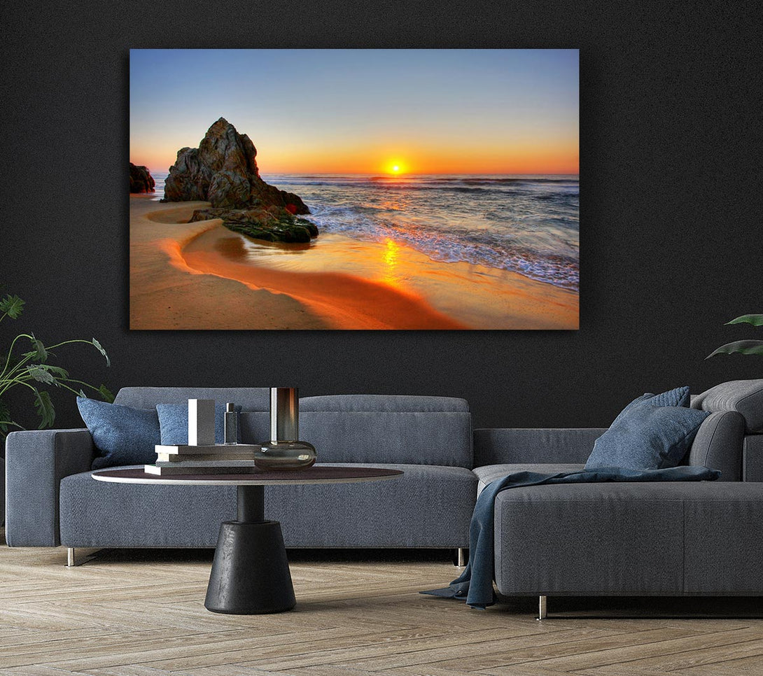 Picture of Sculptures Of The Ocean Canvas Print Wall Art