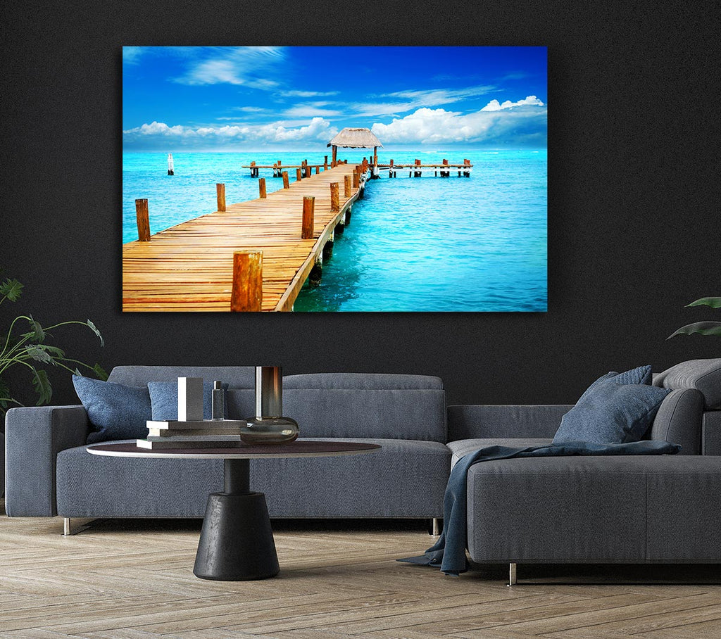 Picture of Honeymooners Paradise Canvas Print Wall Art