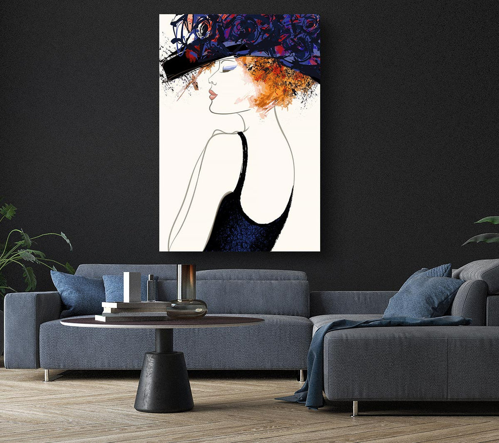 Picture of Hats Hats Hats Canvas Print Wall Art