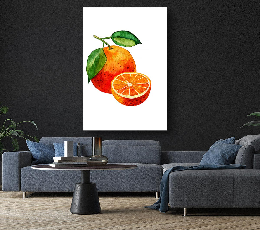 Picture of Oranges Canvas Print Wall Art
