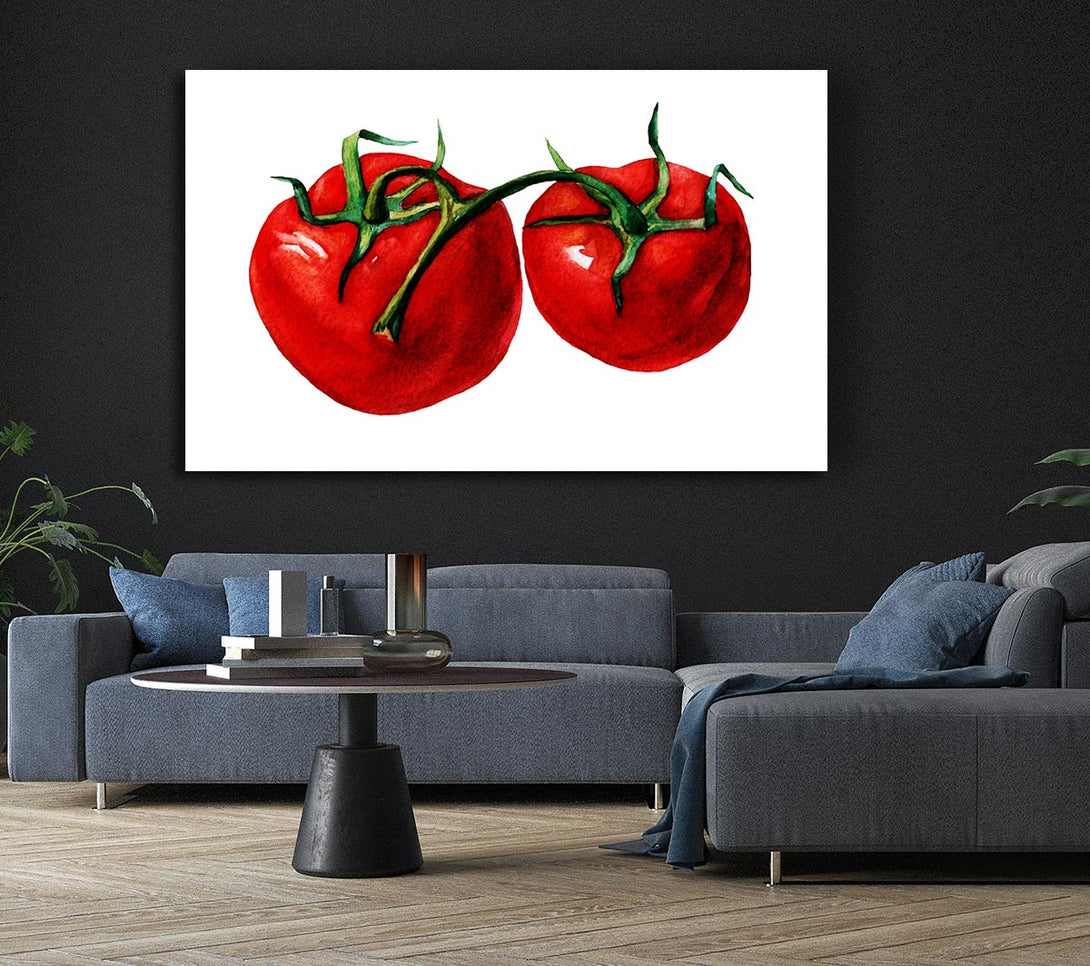 Picture of Duo Tomato 2 Canvas Print Wall Art