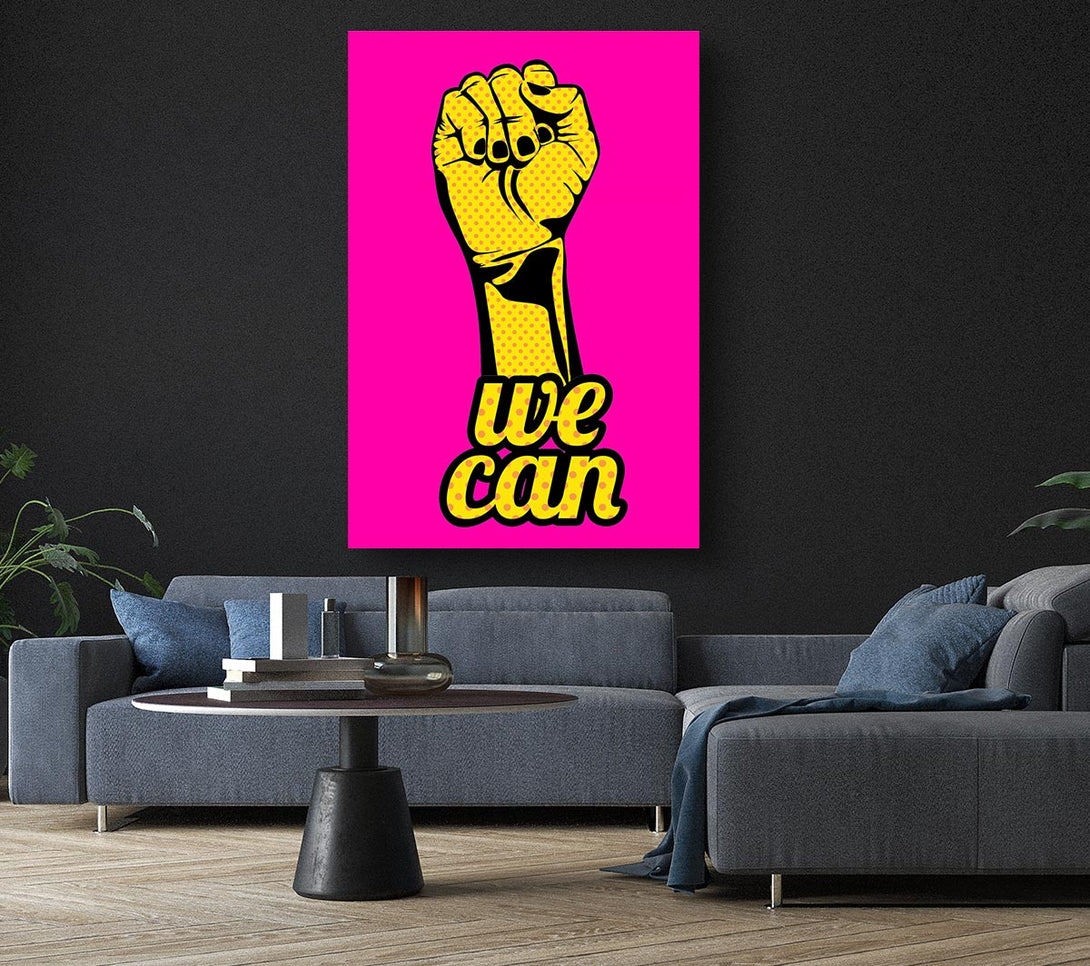 Picture of We Can Canvas Print Wall Art