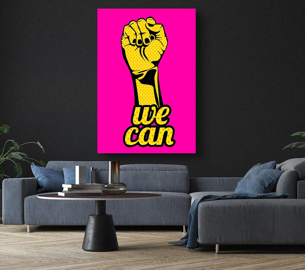 Picture of We Can Canvas Print Wall Art
