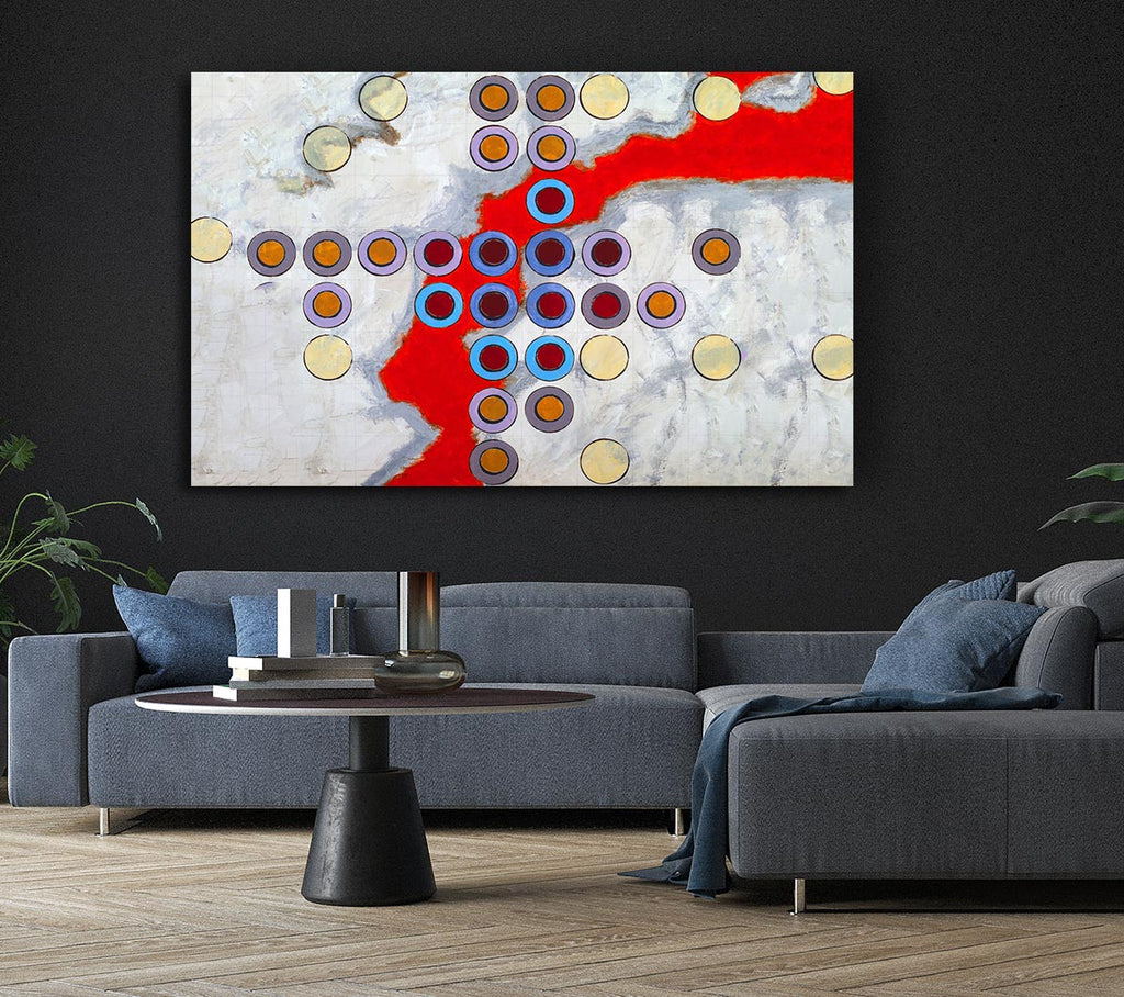 Picture of Join The Dots Canvas Print Wall Art