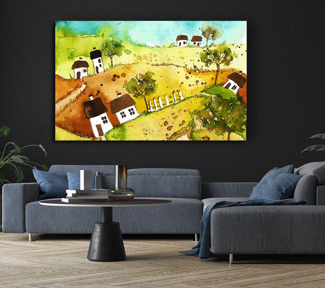  A Canvas Print of Countryside Living Canvas Art