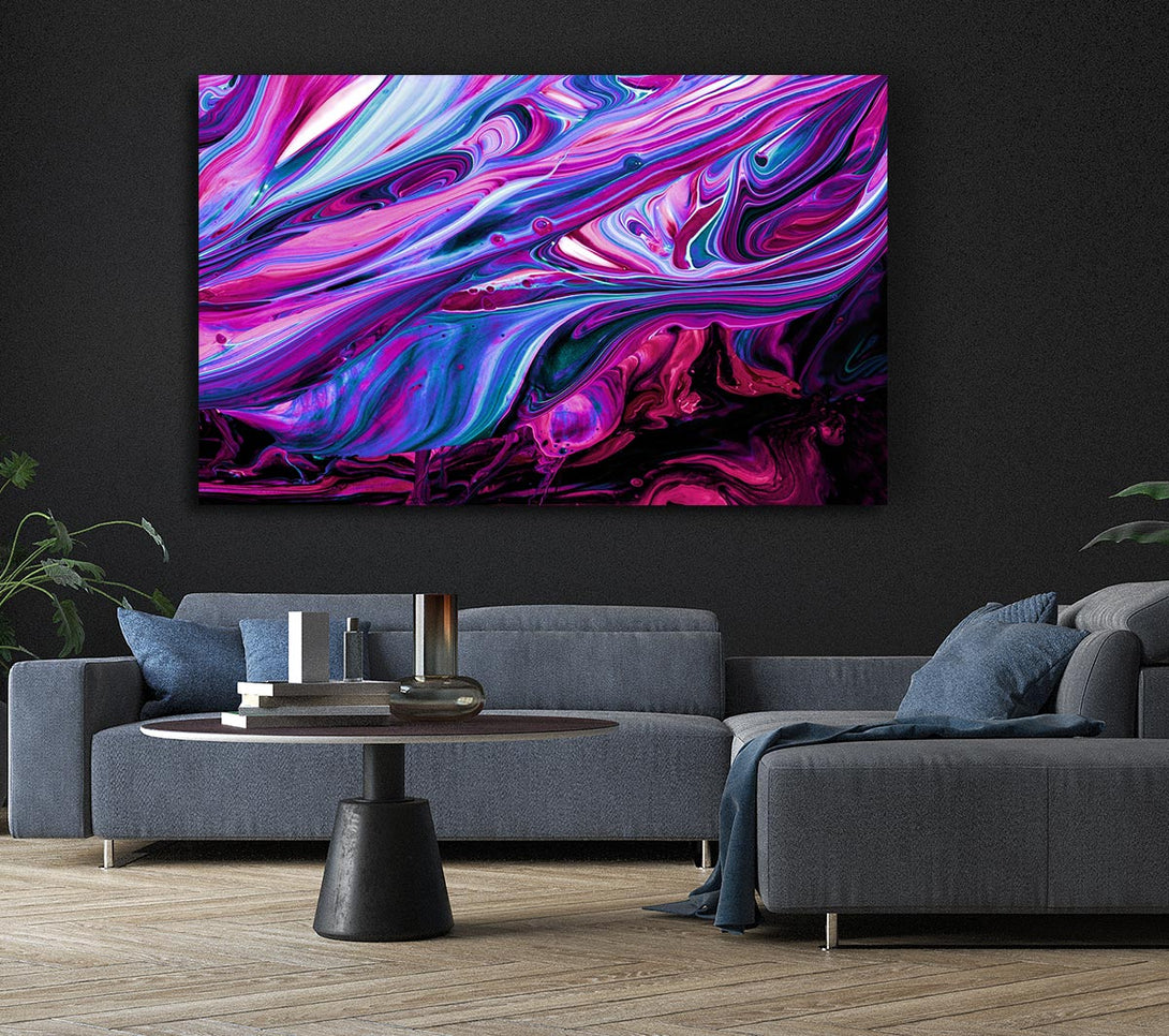 Picture of Liquid Melt Canvas Print Wall Art