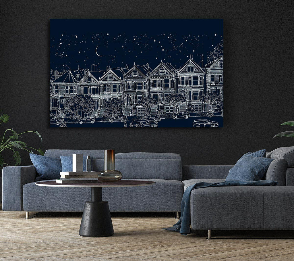Picture of Streets Of California 1 Canvas Print Wall Art