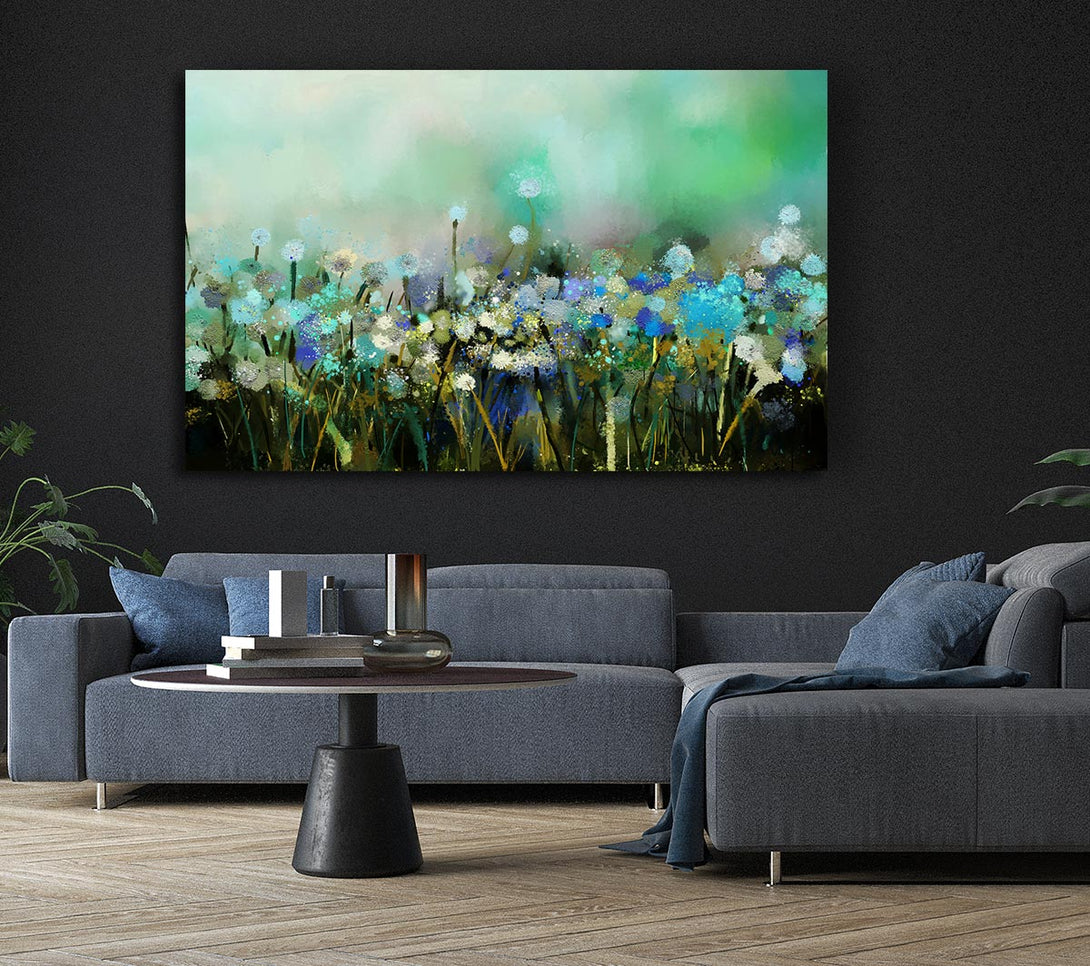 Picture of Flower Sparkle Canvas Print Wall Art