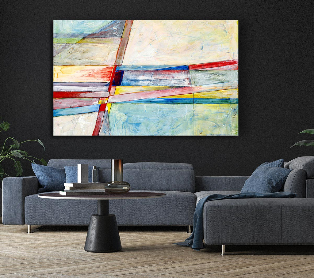 Picture of Lines Of Time Canvas Print Wall Art