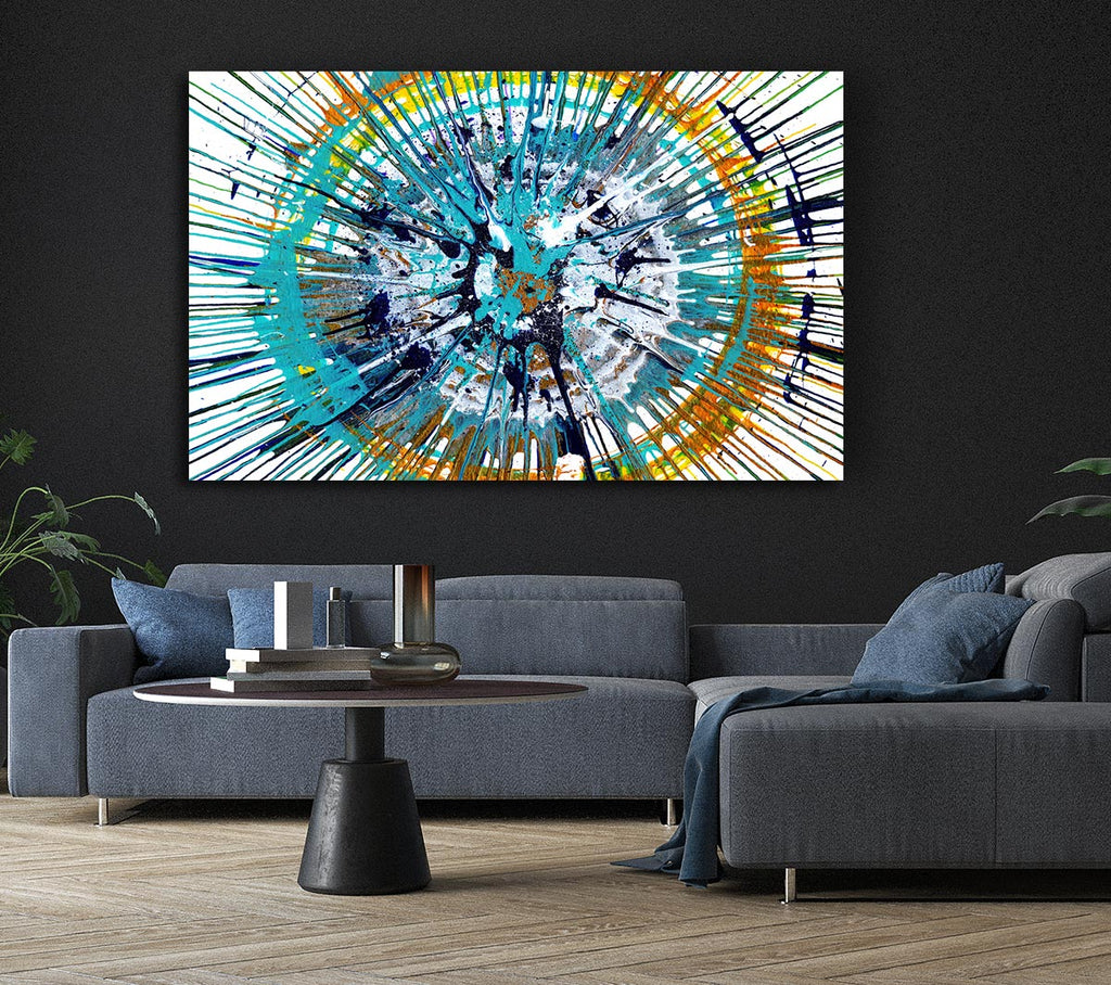 Picture of Star Explosion 3 Canvas Print Wall Art