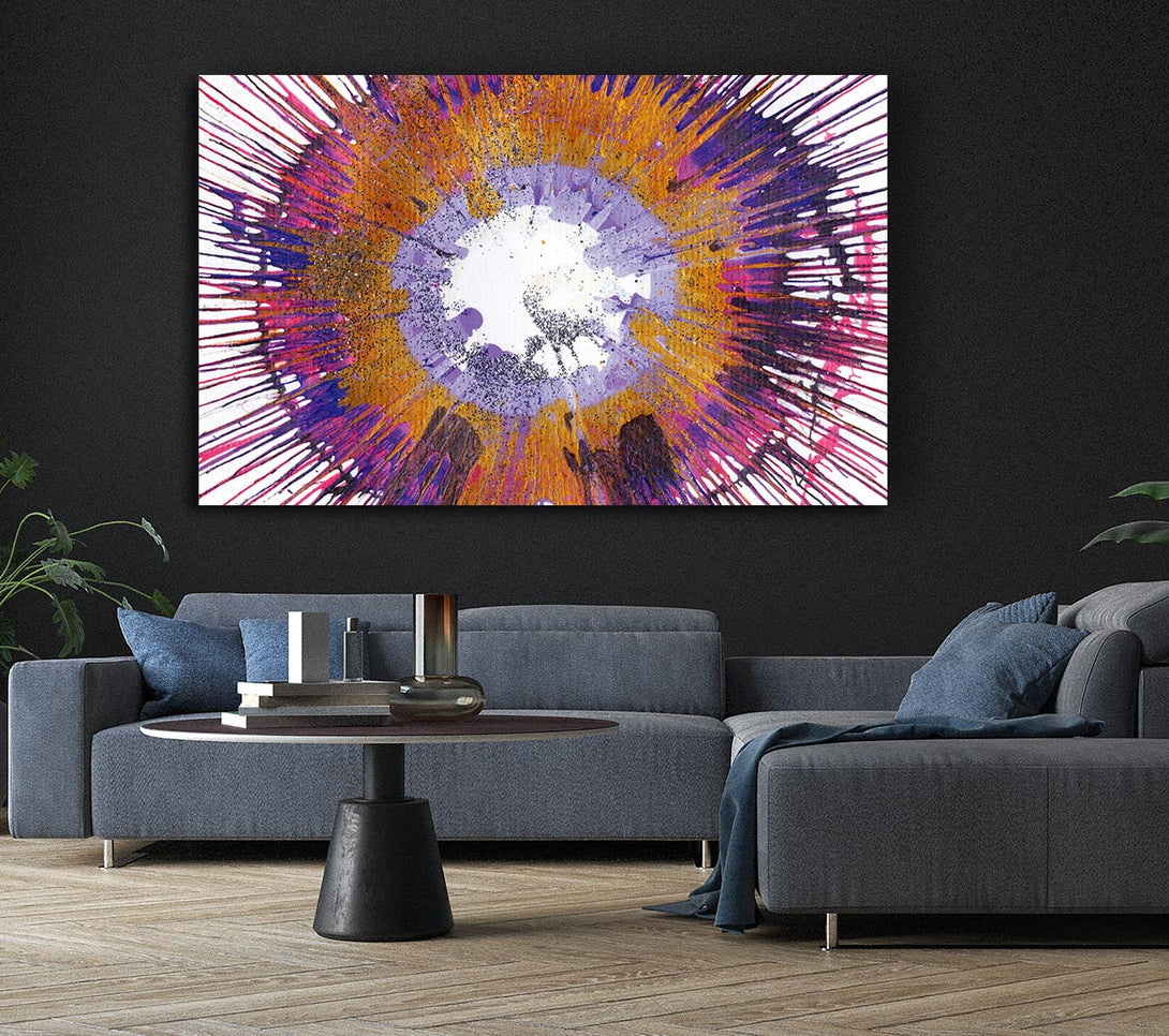  A Canvas Print of Star Expolsion 2 Canvas Print