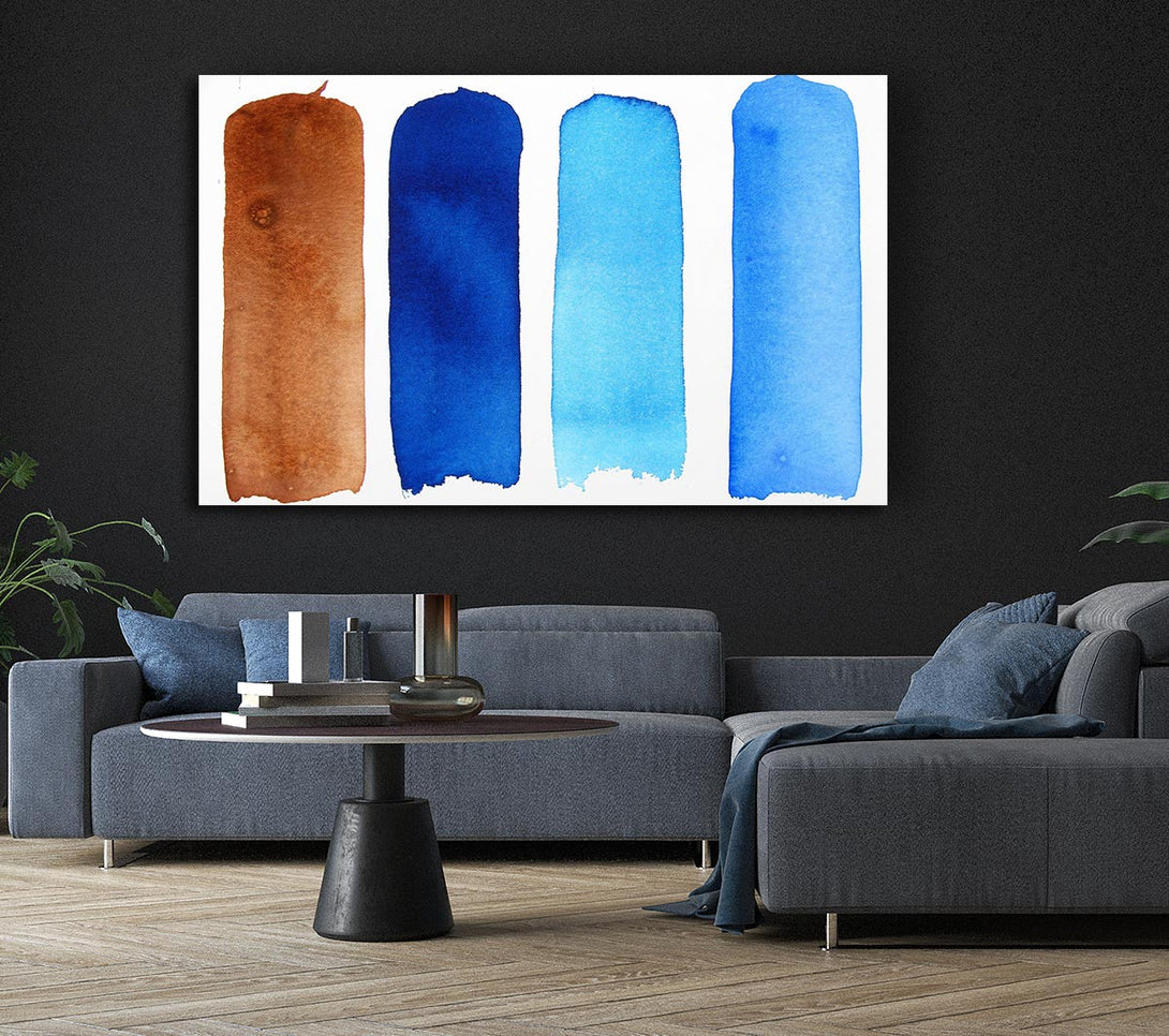  A Canvas Print of Odd One Out Canvas Art