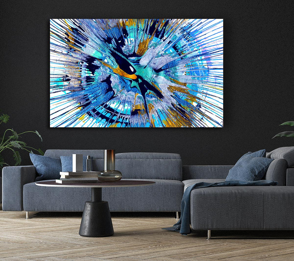 Picture of Stat Explosion 1 Canvas Print Wall Art