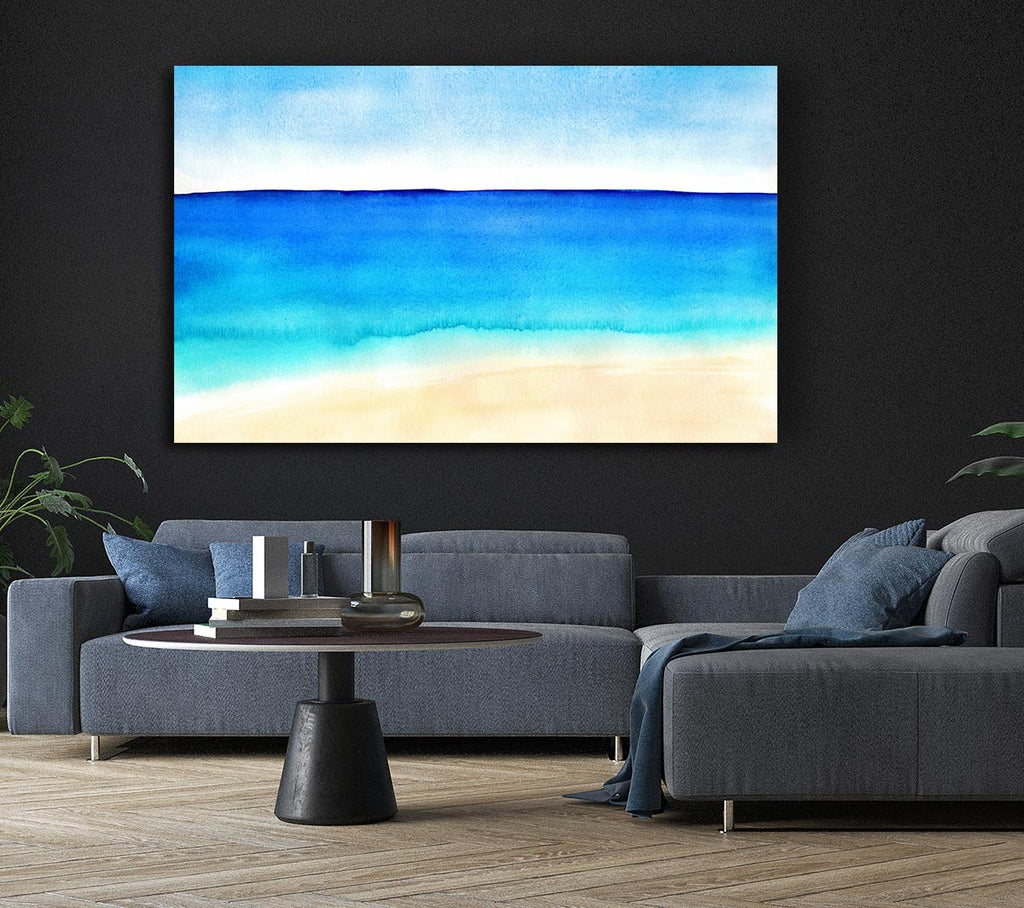 Picture of Ocean Blues Canvas Print Wall Art