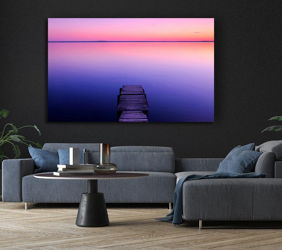  A Canvas Print of Stillness Of The Waters Canvas Wall Art