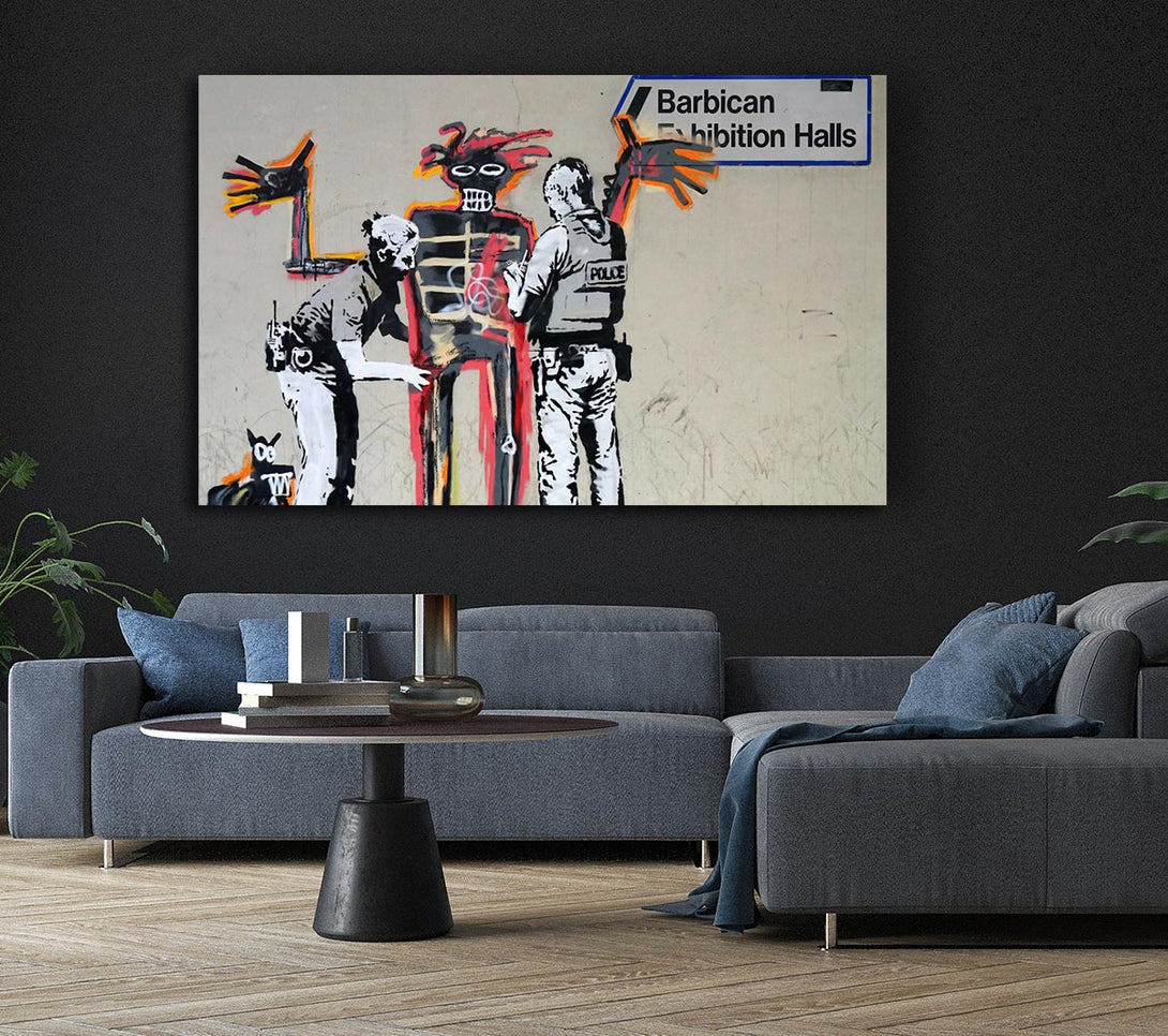 Picture of Barbican Exibition Canvas Print Wall Art