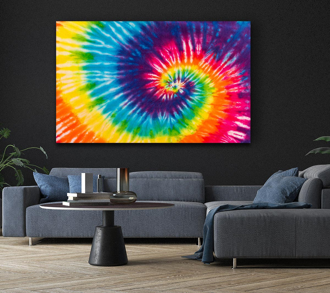 Picture of Spiral water colour Canvas Print Wall Art