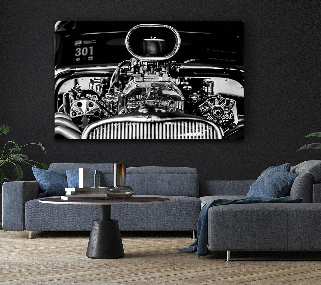 Picture of Huge block engine Canvas Print Wall Art
