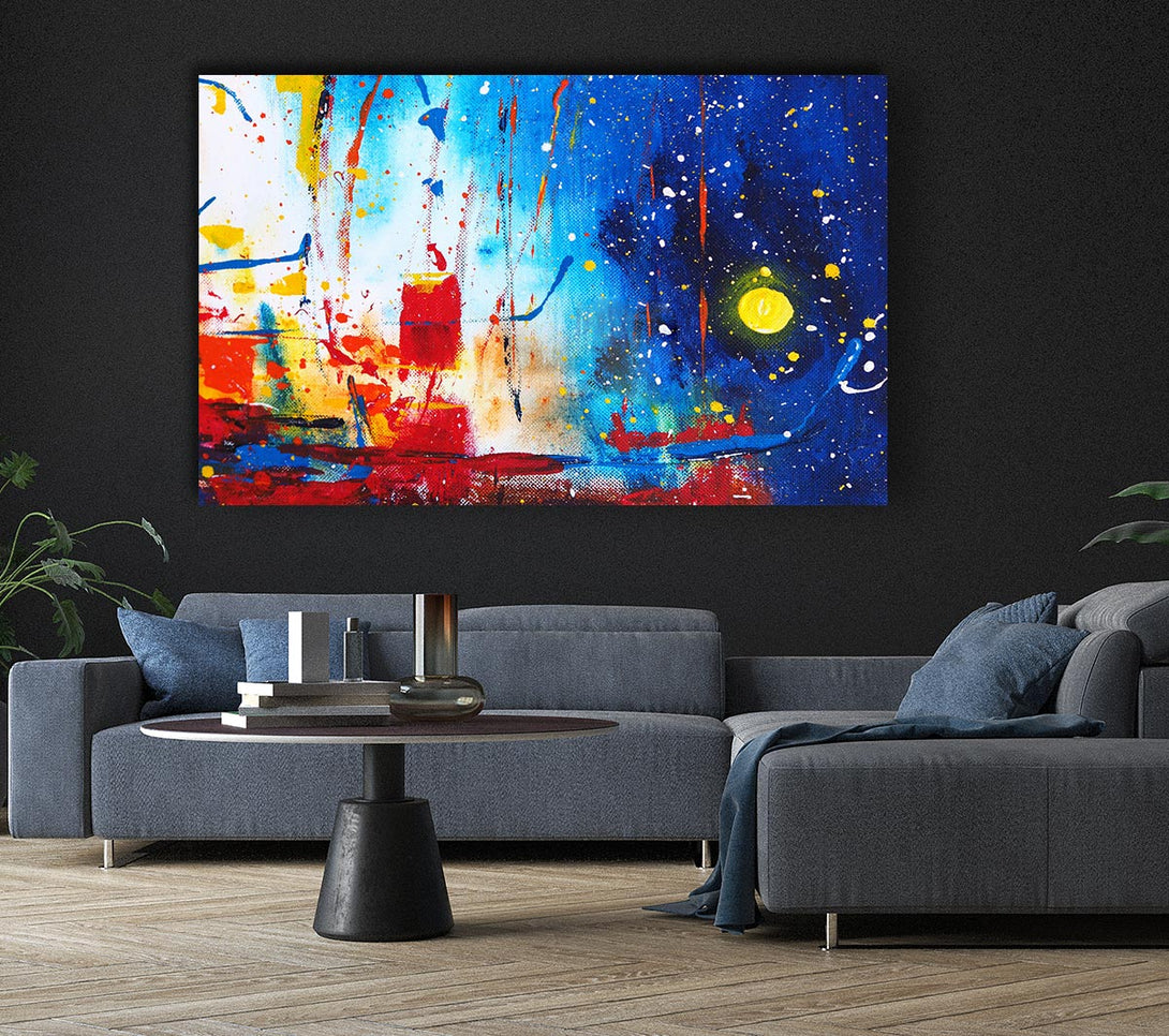 Picture of Striking Distortion Of Space Canvas Print Wall Art