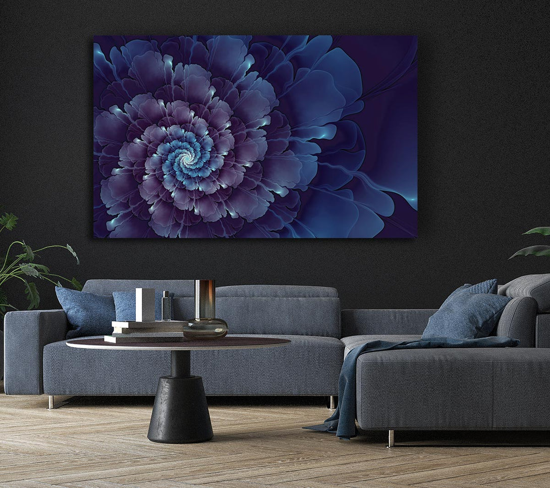 Picture of The Swirl Of Petals Canvas Print Wall Art
