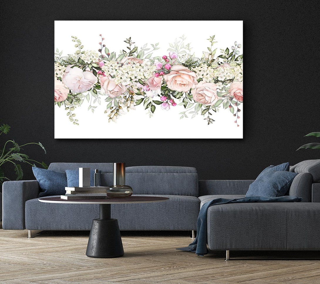  A Canvas Print of Wedding Flowers Of Beauty Canvas Wall Art