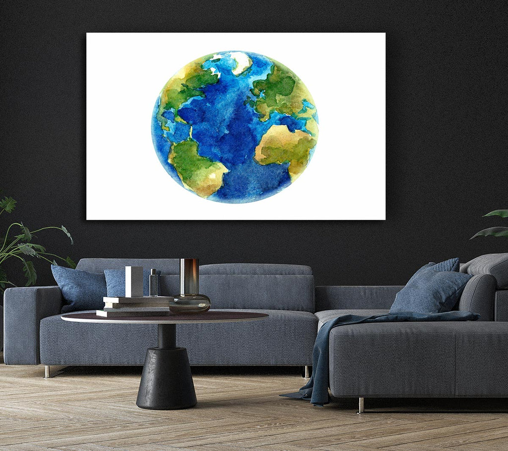 Picture of Our Planet Canvas Print Wall Art