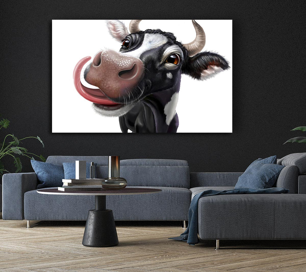 Picture of The Big Cow Lick Canvas Print Wall Art