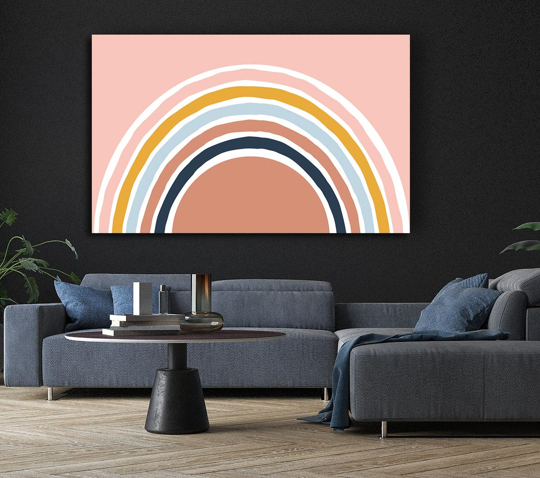 Picture of The Contemporary Rainbow Canvas Print Wall Art