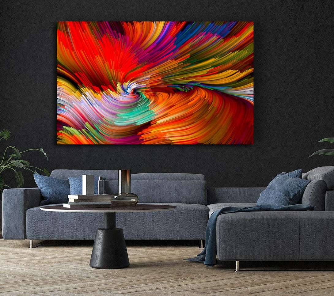 Picture of The Lines Are Close Canvas Print Wall Art