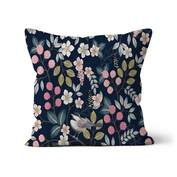 Spring Flowers Abstract Cushion