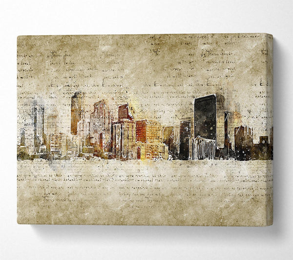 Manuscript City Beige