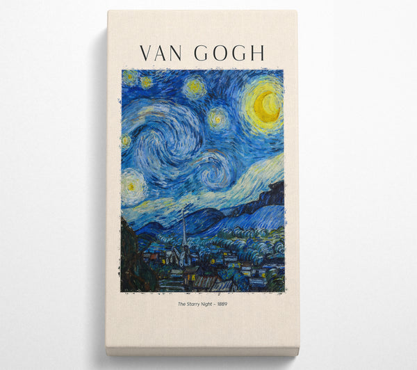 The Starry Night - 1889 By Van Gogh