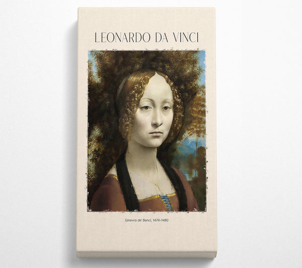 Ginevra De' Benci, 1474-1480 By Leonardo Da Vinci