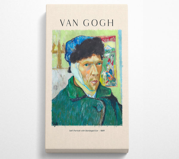 Self-Portrait With Bandaged Ear - 1889By Van Gogh