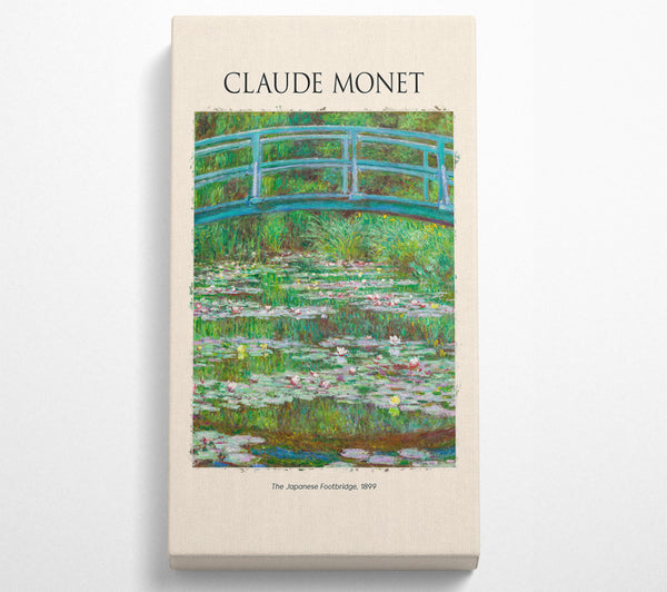 The Japanese Footbridge, 1899 By Claude Monet