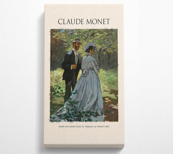 Bazille und Camille von Claude Monet