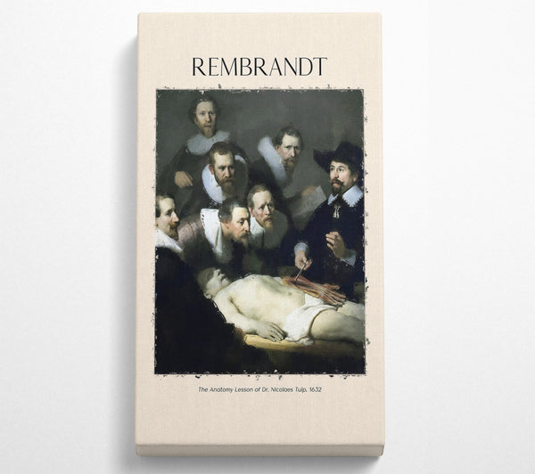 Die Anatomiestunde des Dr. Nicolaes Tulp, 1632 von Rembrandt