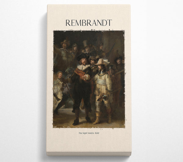 Die Nachtwache, 1642 von Rembrandt