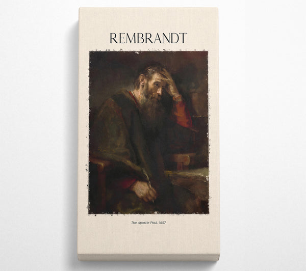 Der Apostel Paulus, 1657 von Rembrandt