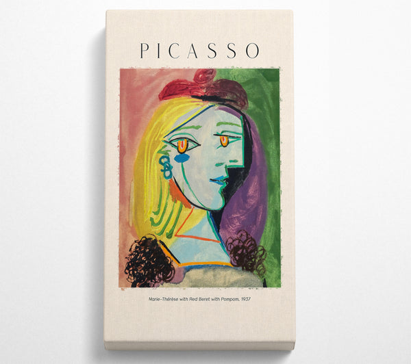Marie-Thérèse mit rotem Barett mit Pompom, 1937 von Picasso