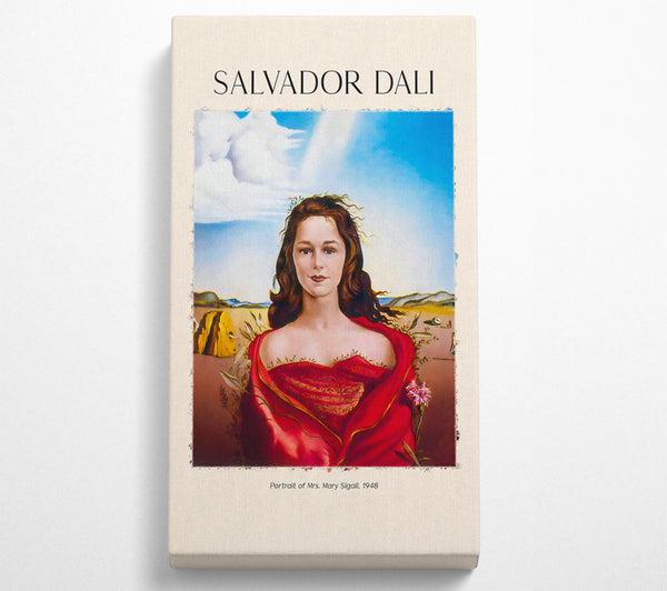 Porträt von Frau Mary Sigall. 1948 von Salvador Dali