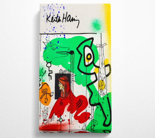Keith Haring – Frau in Rot